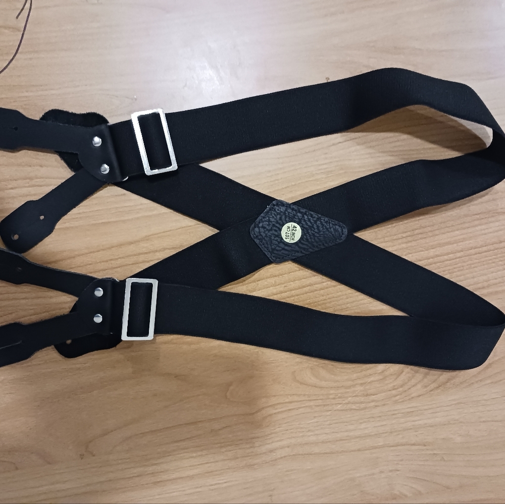 Prison Blue Suspenders Large 42 inch